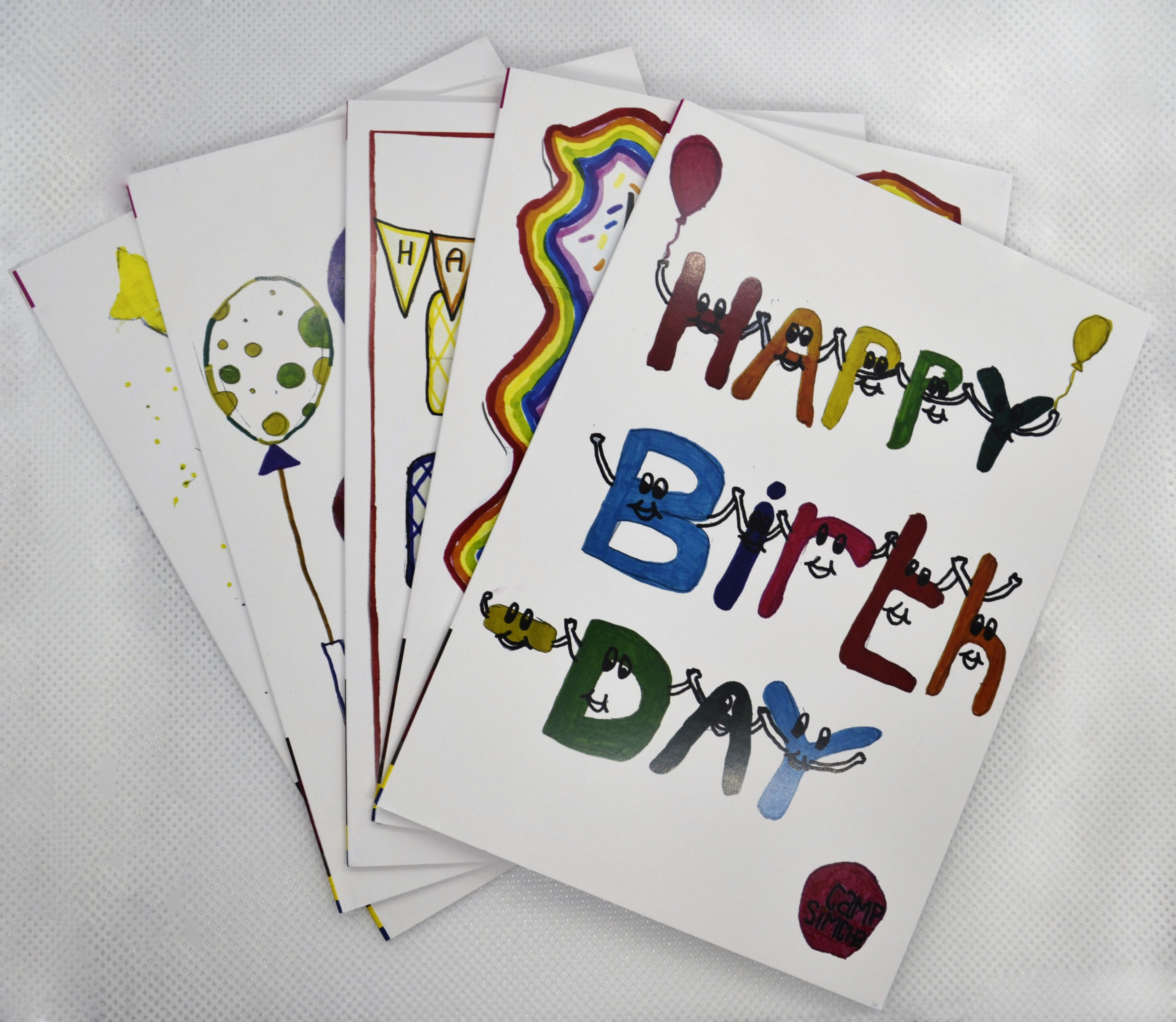 Birthday Cards Guides Birthday Cards 6pk Girlguiding Anglia Send